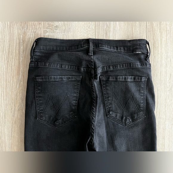 MOTHER Women’s The Stunner Zip Ankle Step Fray in Not Guilty - Size 27 - Picture 11 of 13